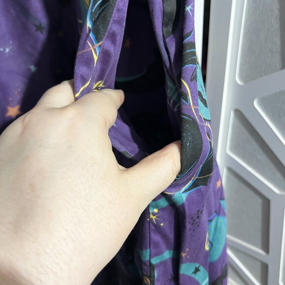 PUG Pinup Couture Fortune Teller Full Circle Skirt with belt 3X - Picture 3 of 9